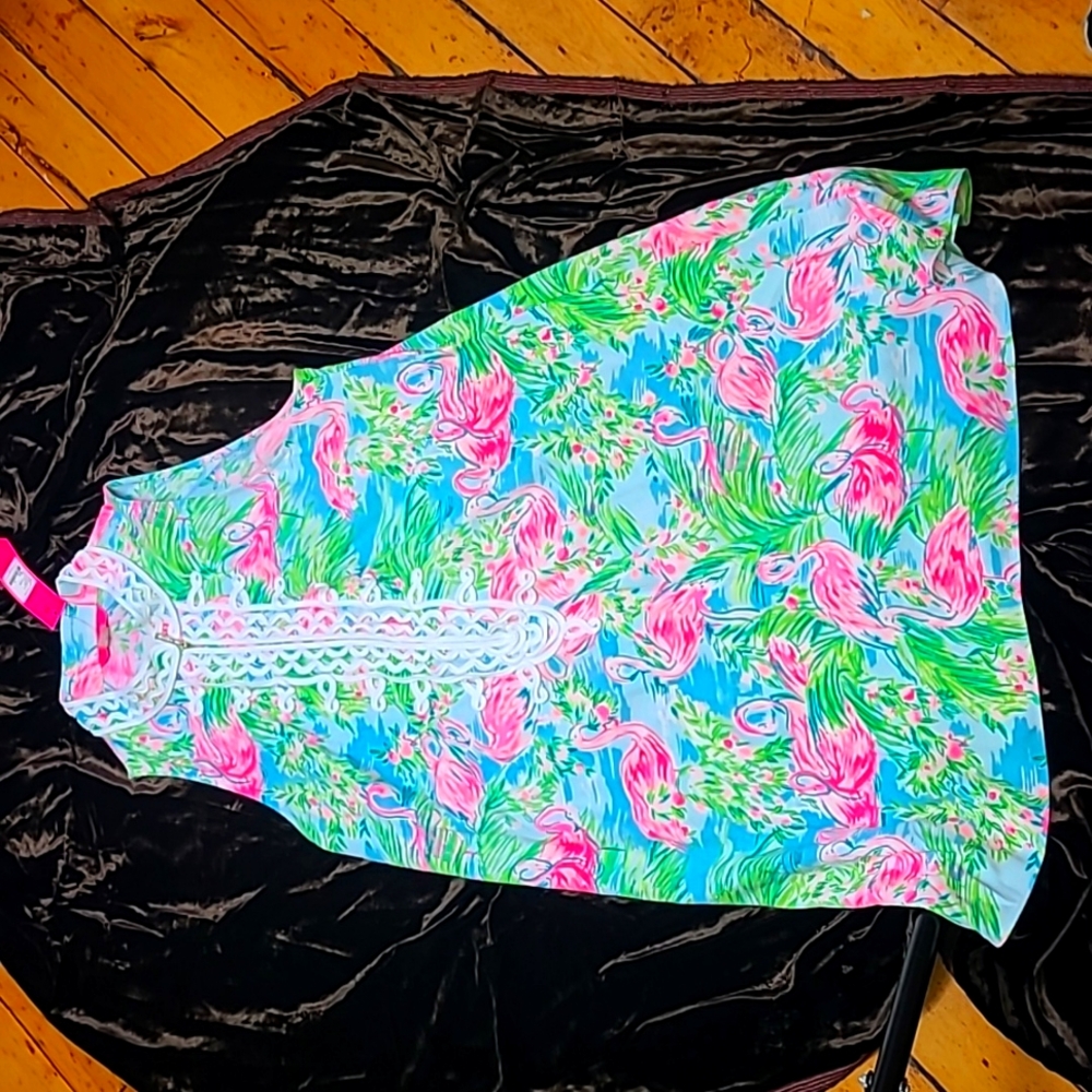 Lilly Pulitzer Jane Shift Zip front